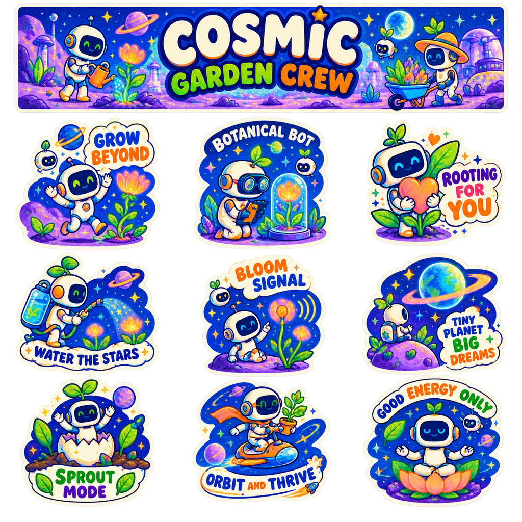 Cosmic Garden Robots - image 1