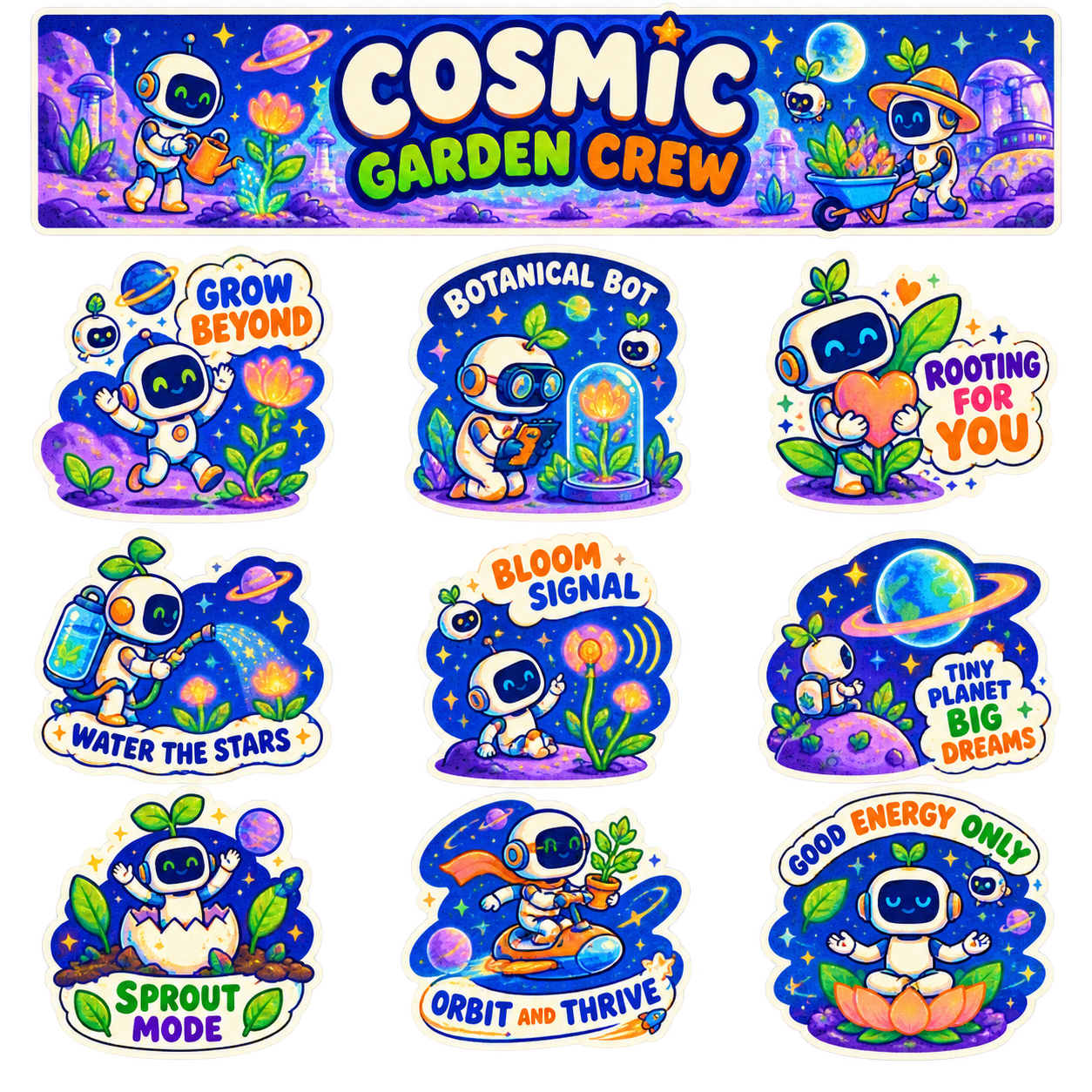 Cosmic Garden Robots - image 1