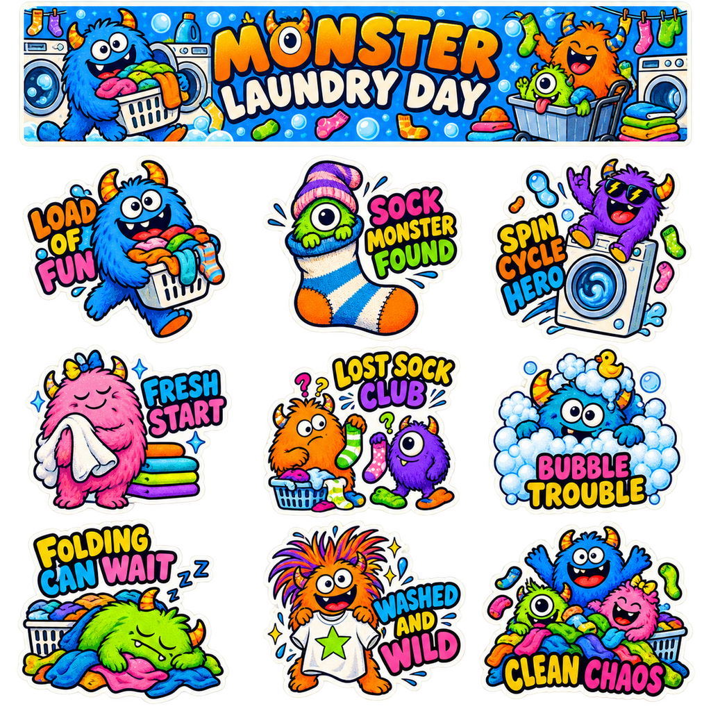 Monster Laundry Day - image 1