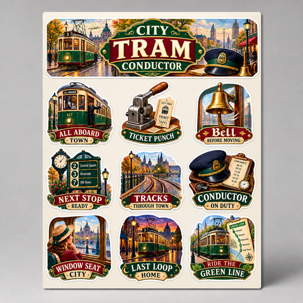 City Tram Conductor - image 1