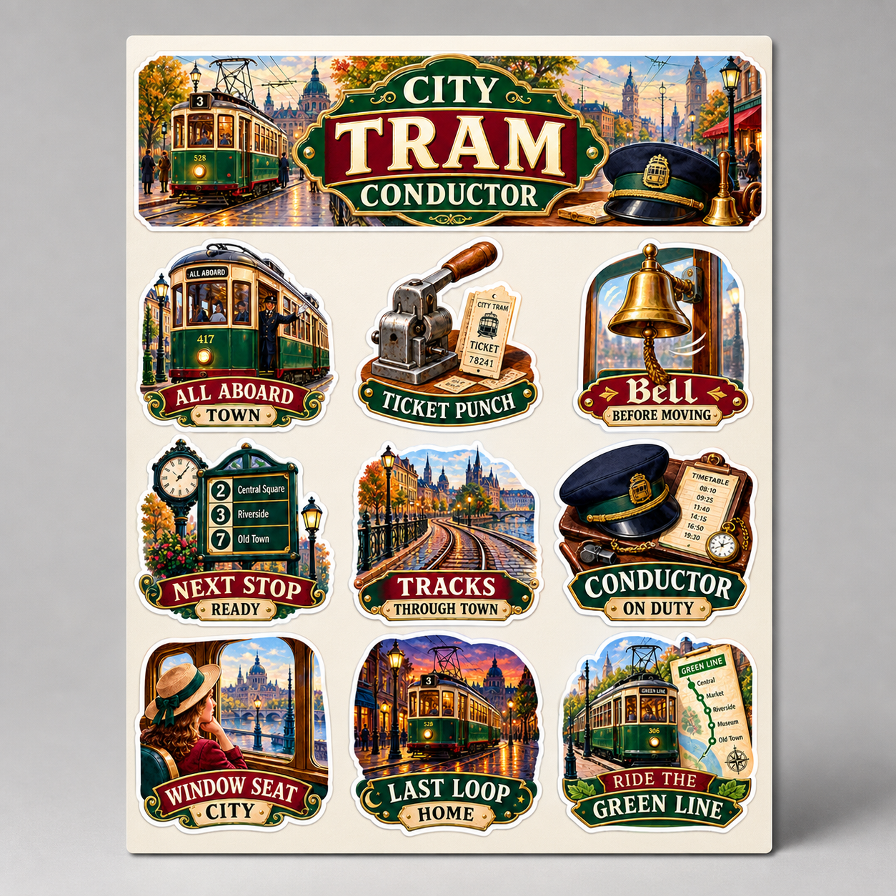City Tram Conductor - image 1