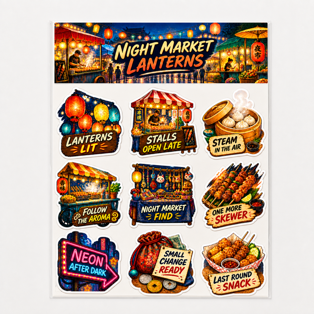Night Market Lanterns - image 1