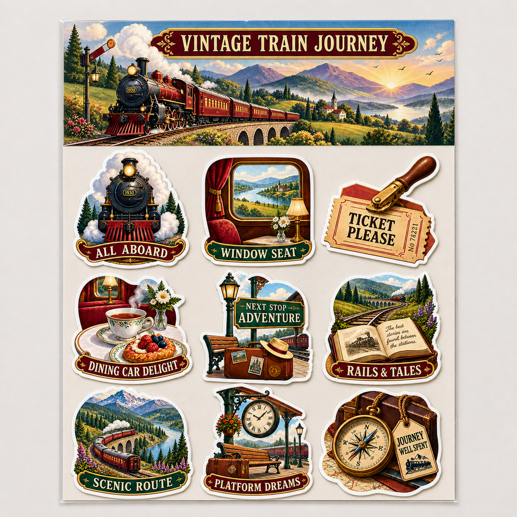 Vintage Train Journey - image 1