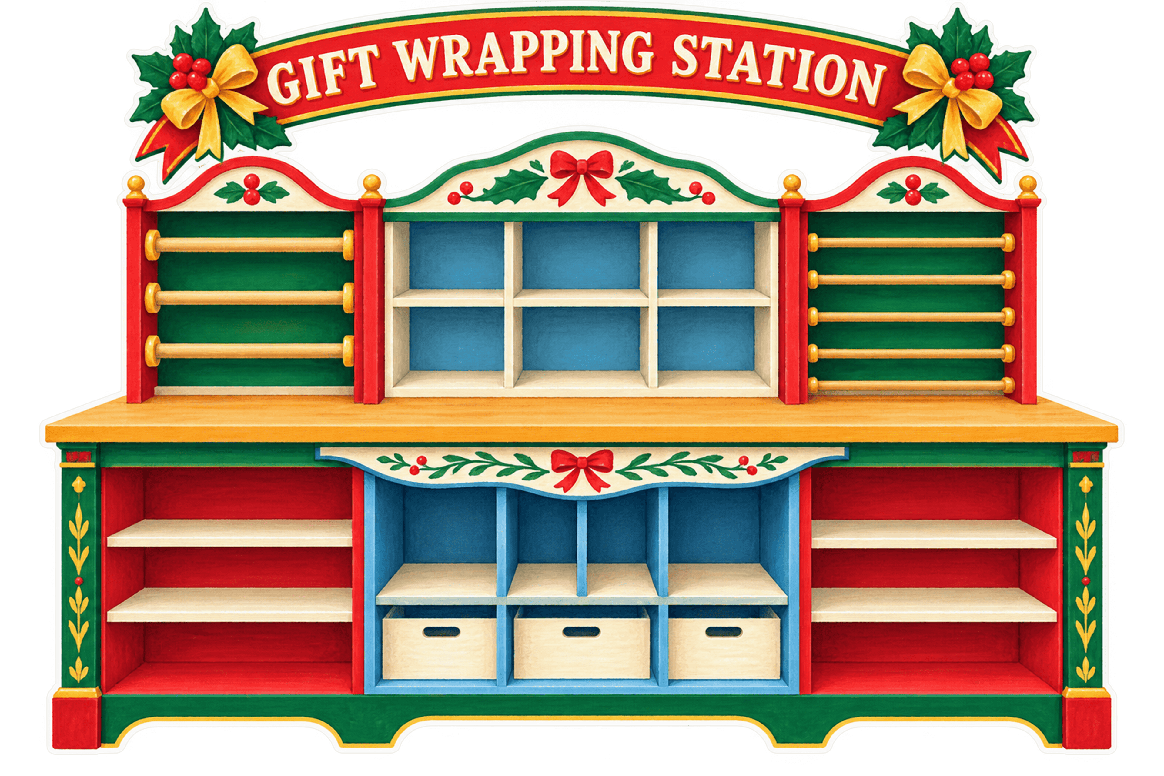 Festive Gift Wrapping Station - image 1