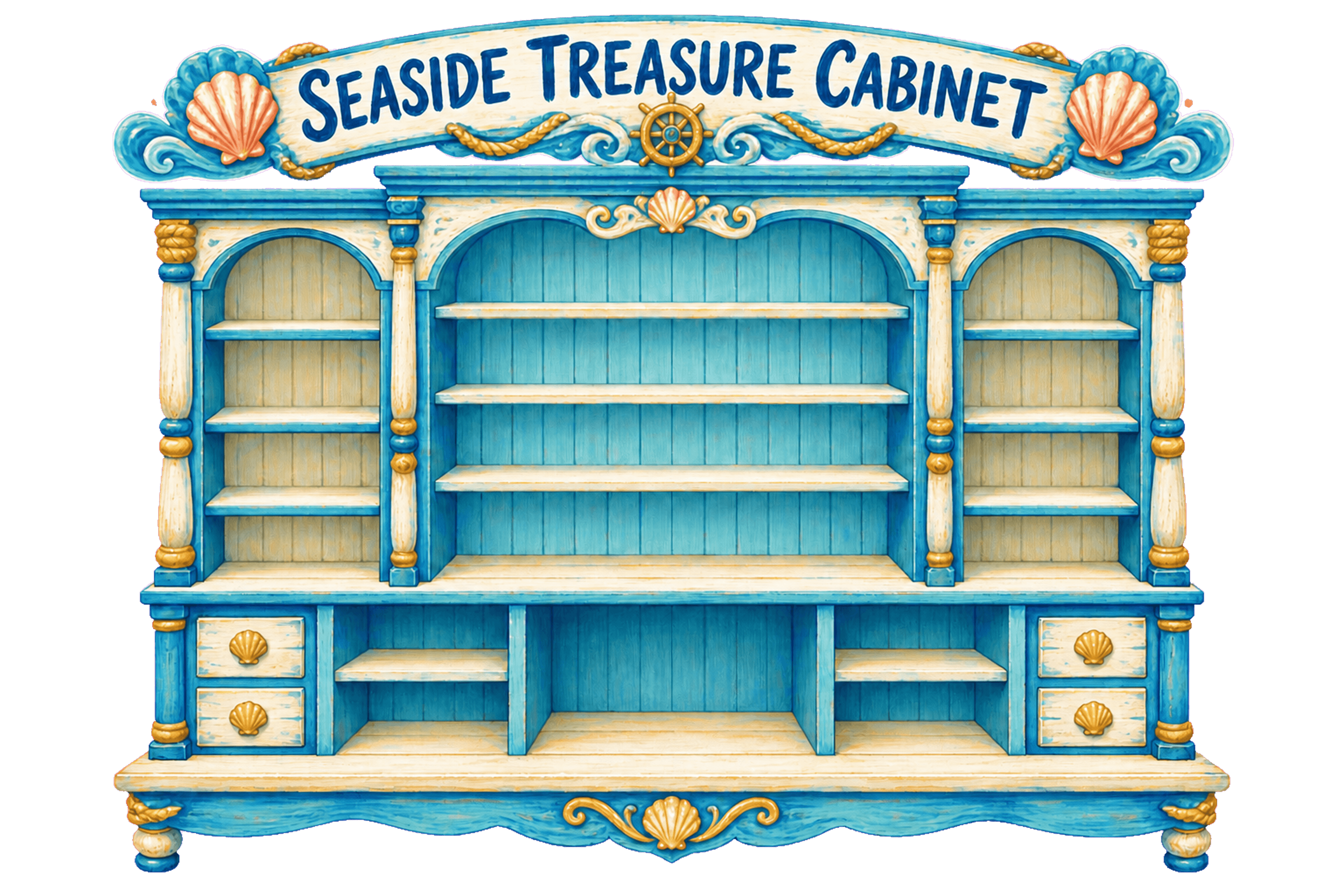 Seaside Treasure Cabinet - image 1