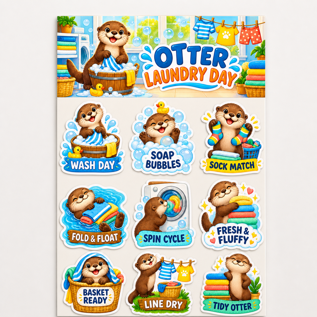 Otter Laundry Day - image 1