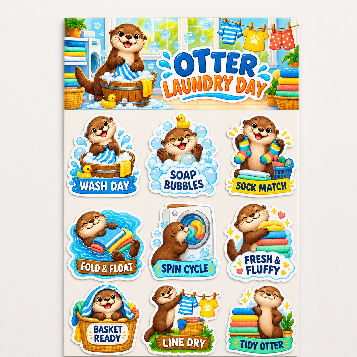 Otter Laundry Day - image 1