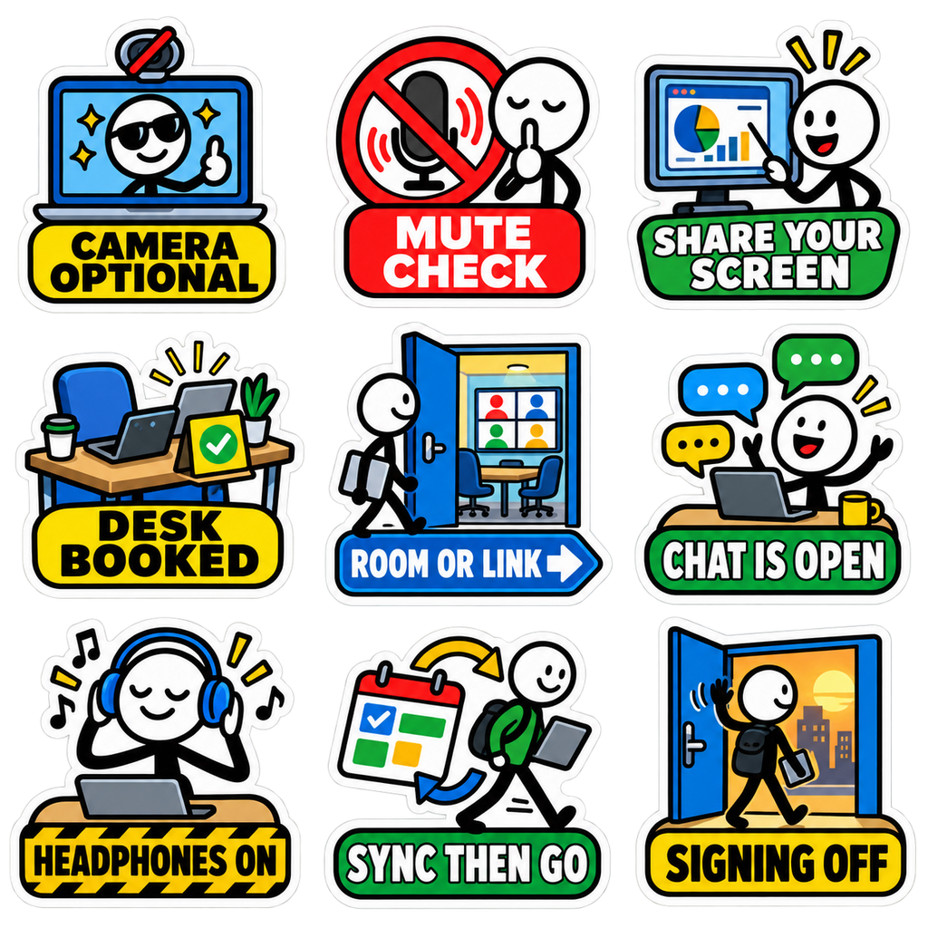 Hybrid Work Etiquette - image 1