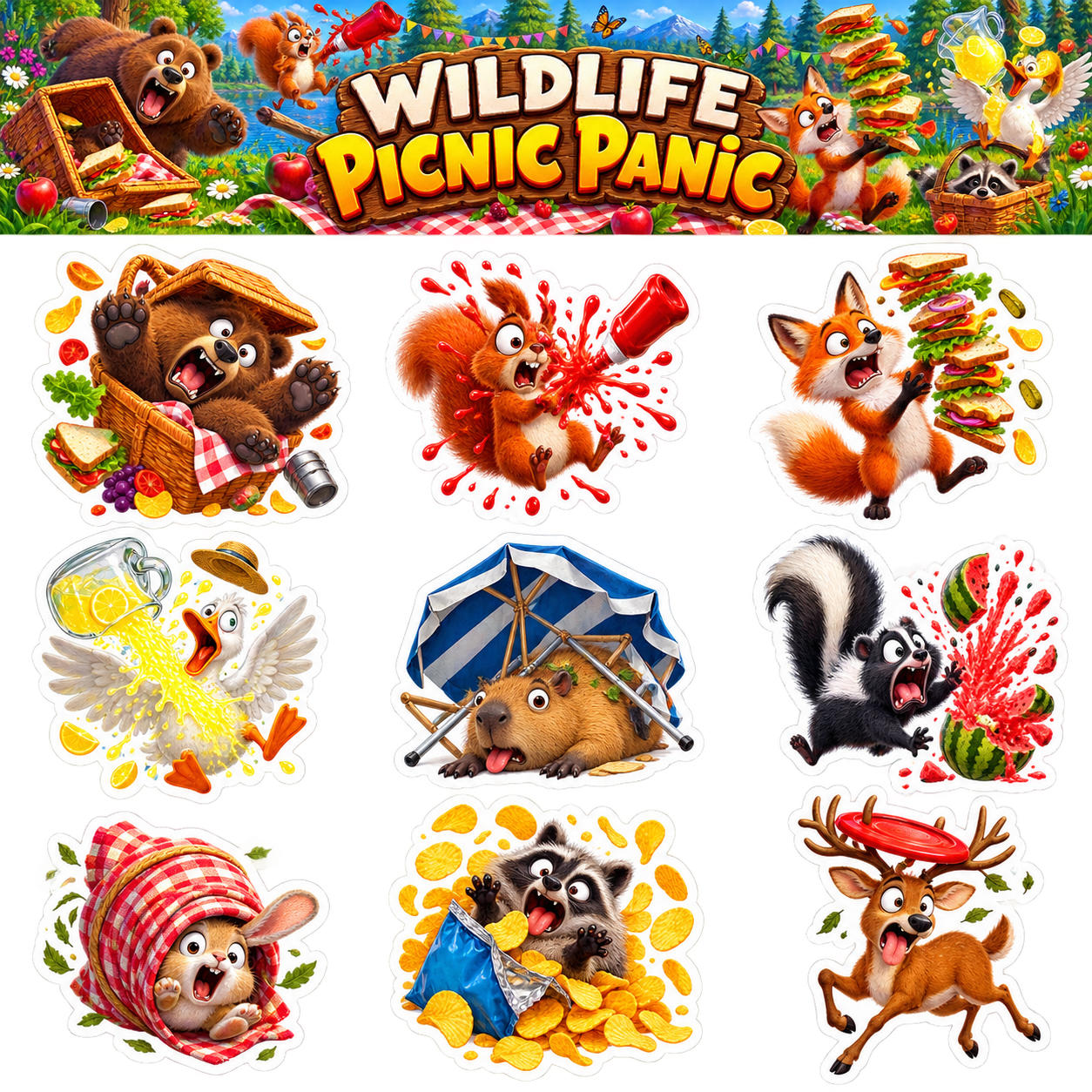 Wildlife Picnic Panic - image 1