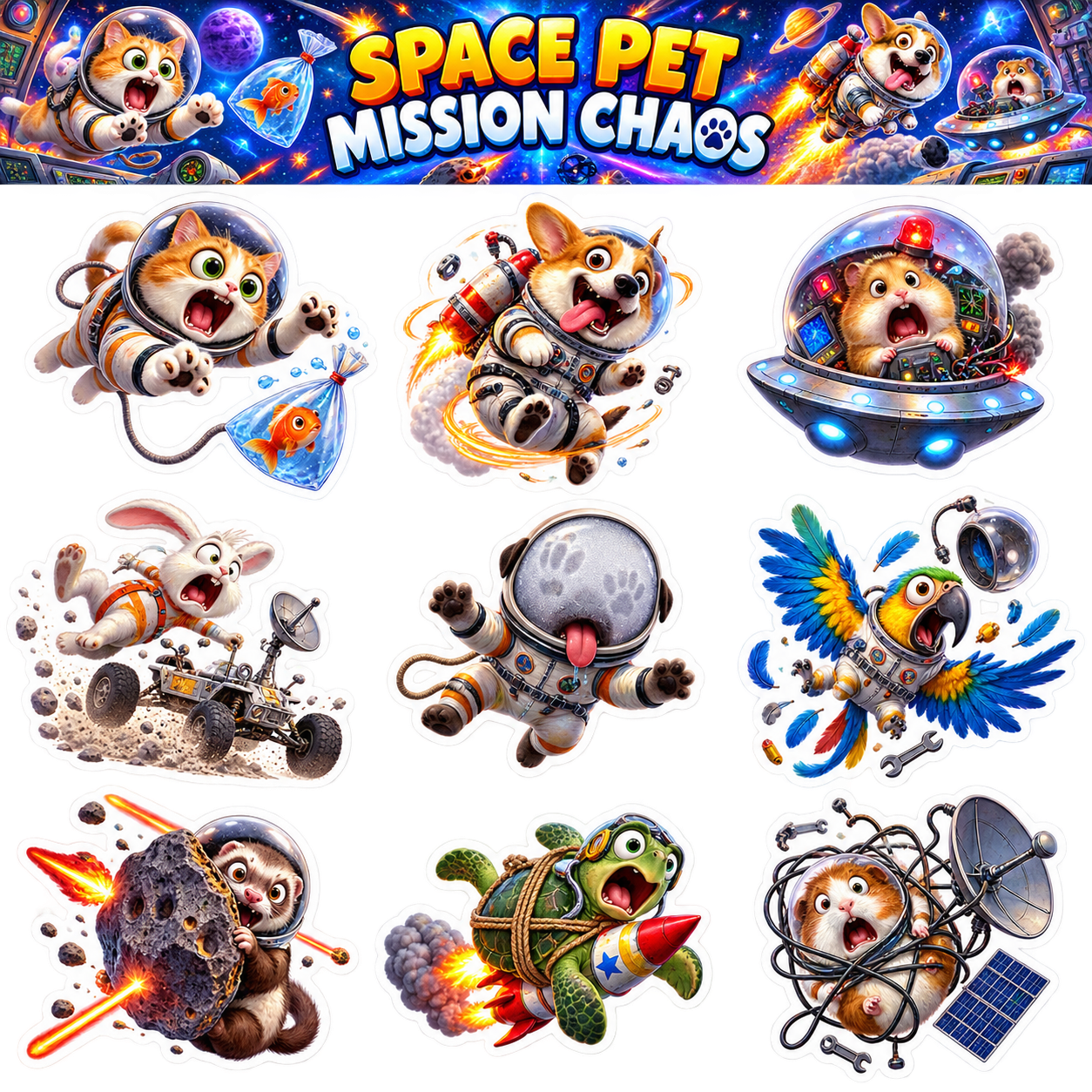Space Pet Mission Chaos - image 1
