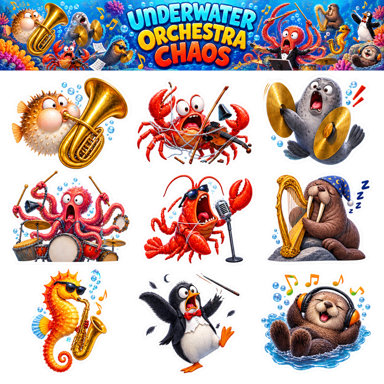 Underwater Orchestra Chaos - image 1