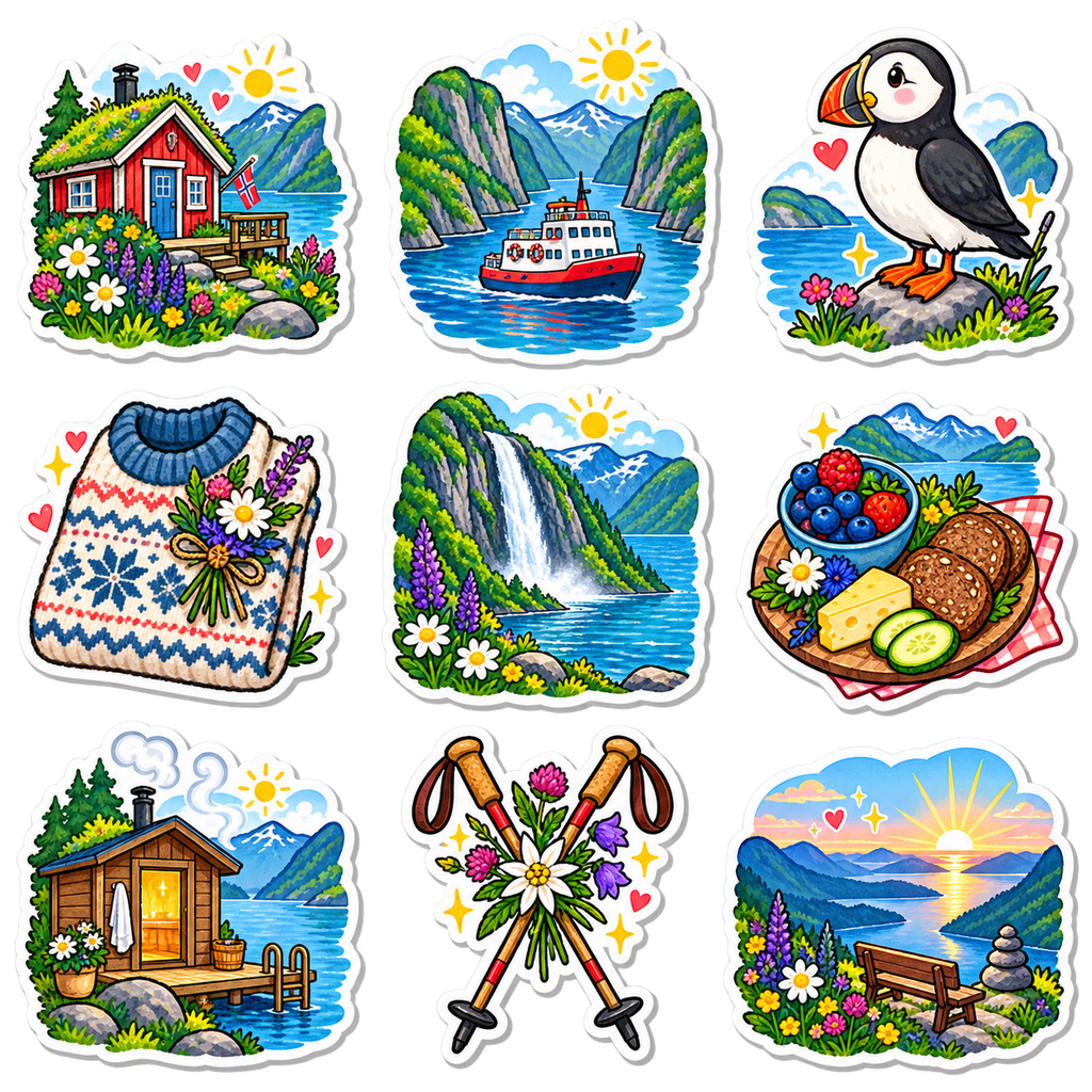 Nordic Fjord Summer - image 1