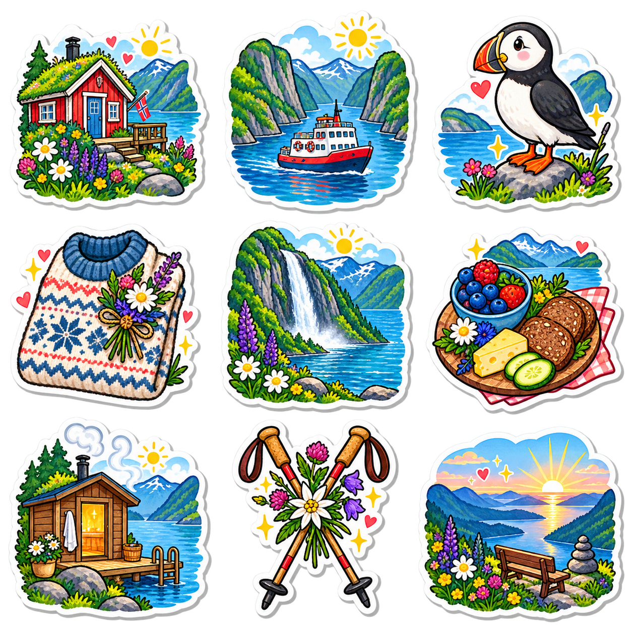 Nordic Fjord Summer - image 1