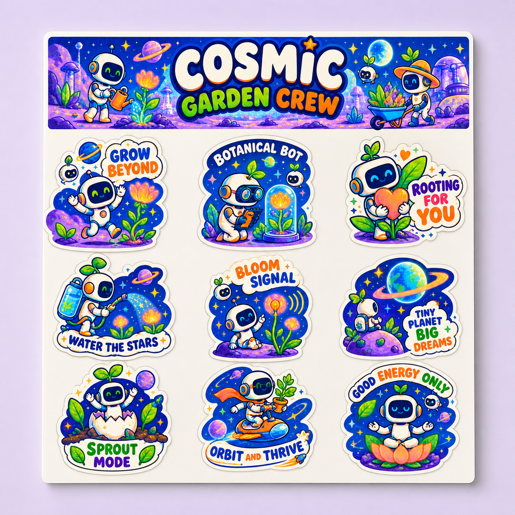 Cosmic Garden Robots - image 2