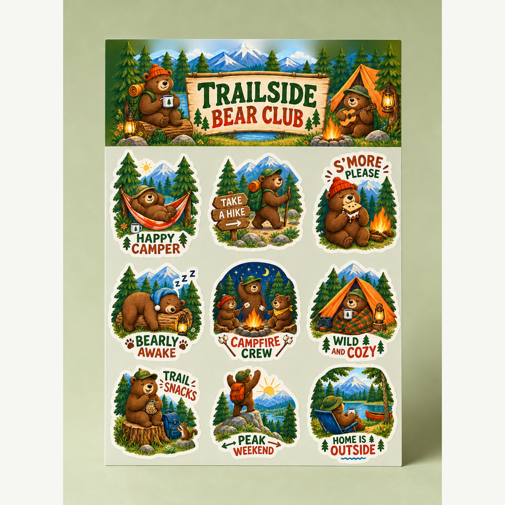 Camping Bears - image 2