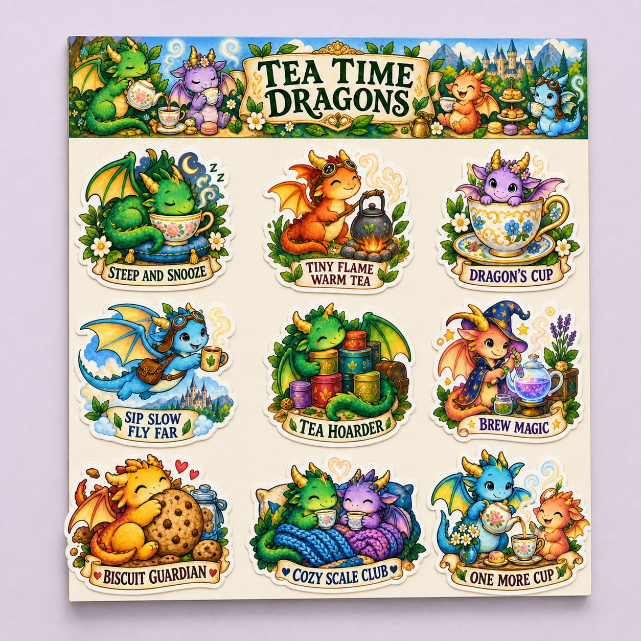 Tea Time Dragons - image 2