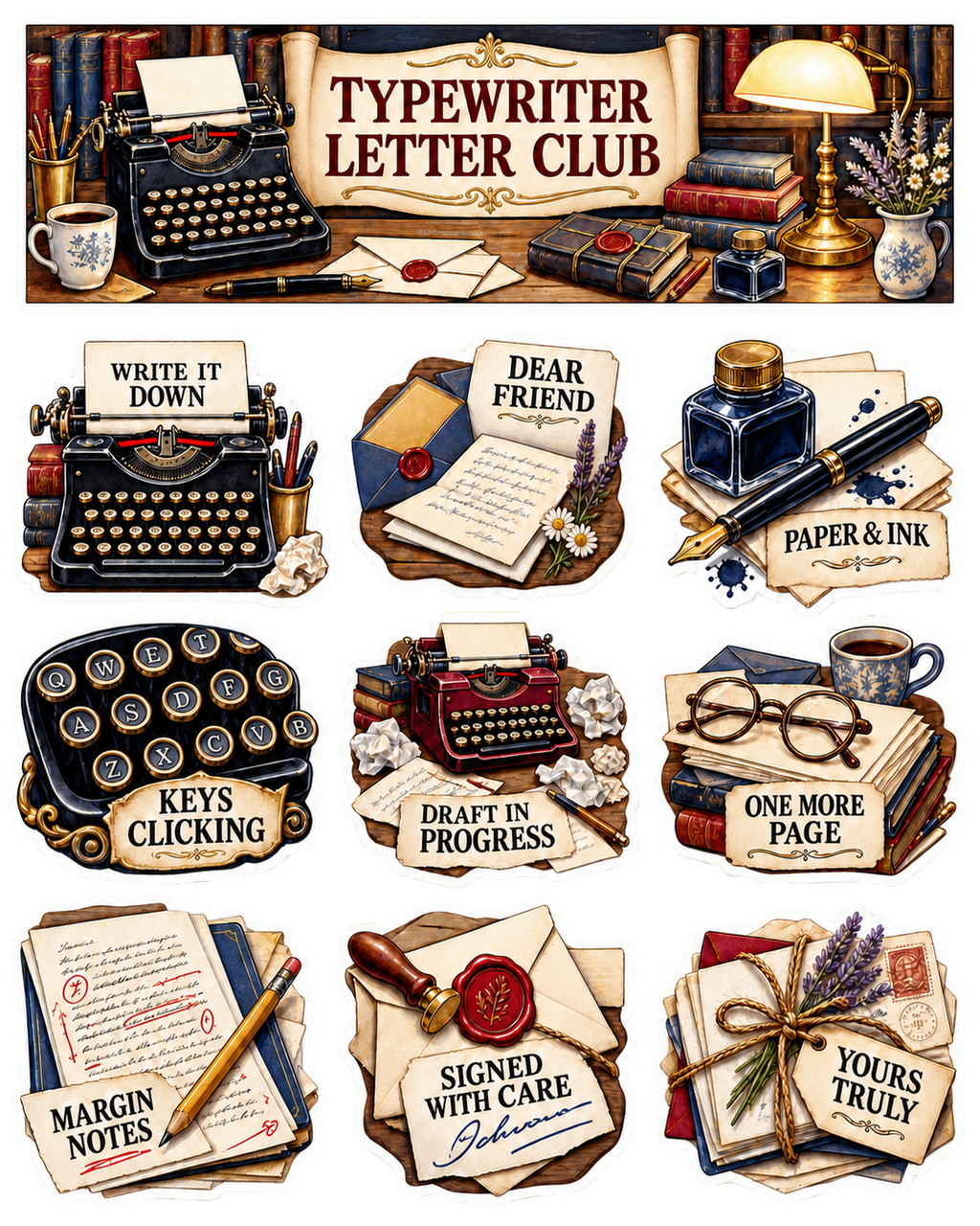 Typewriter Letter Club - image 2