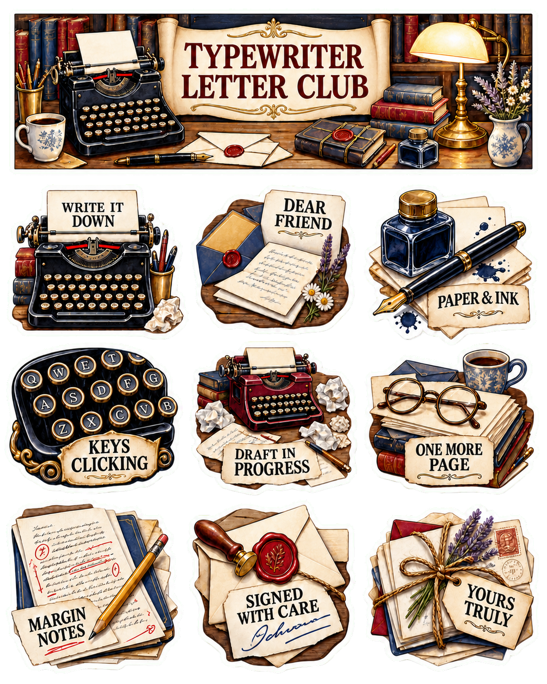 Typewriter Letter Club - image 2
