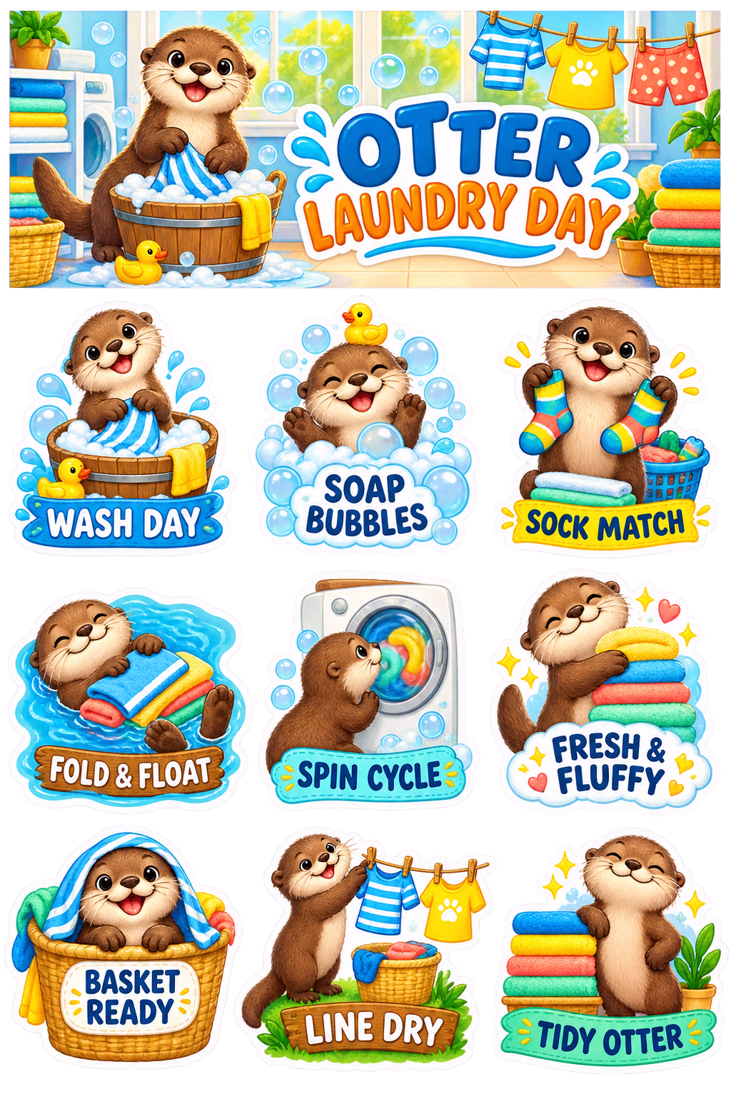 Otter Laundry Day - image 2