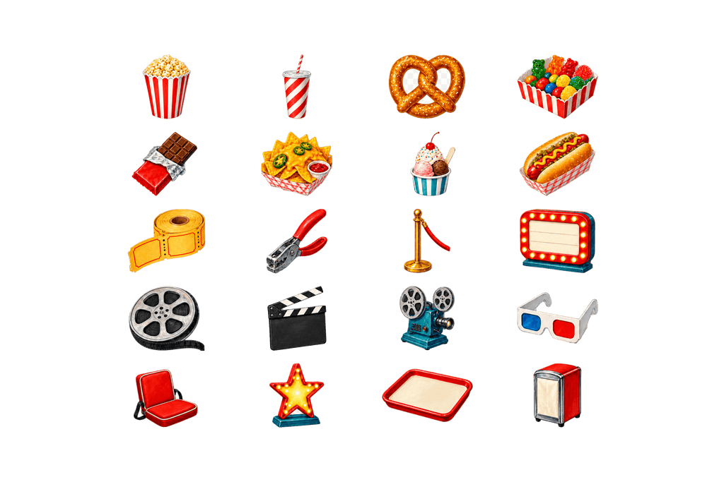 Vintage Cinema Snack Counter - image 2