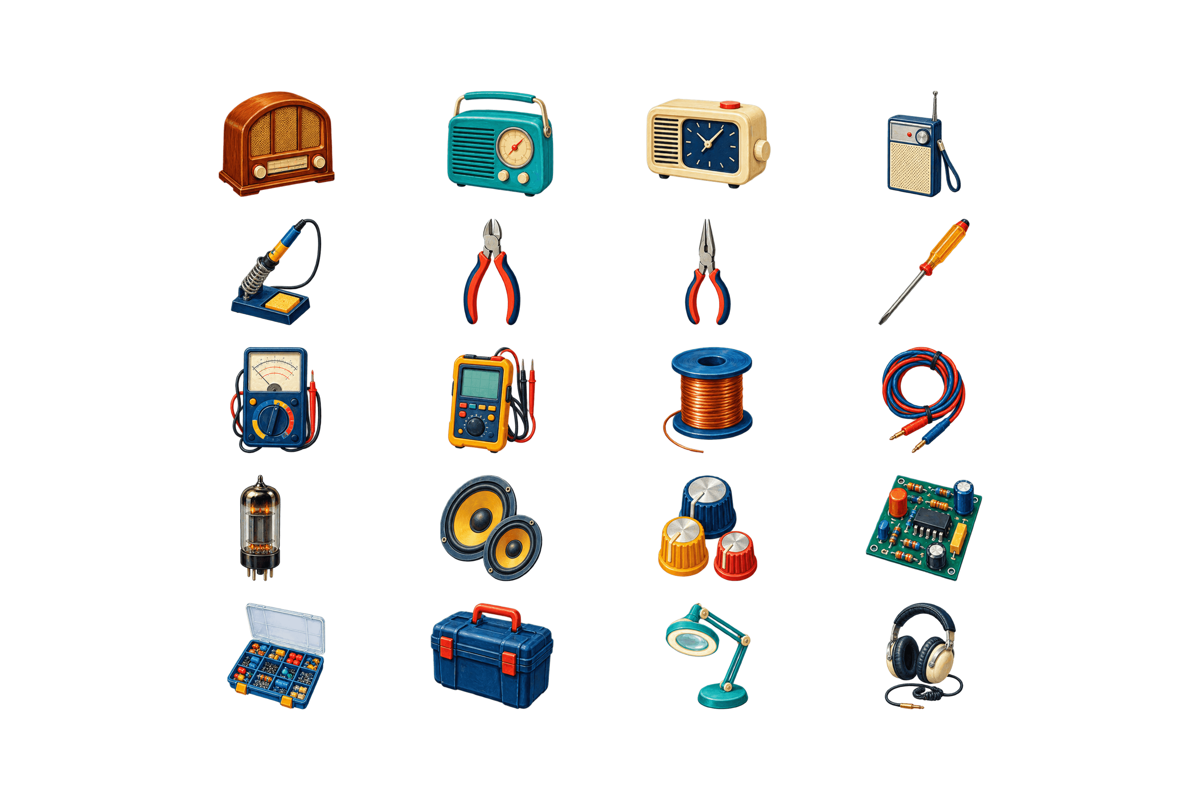 Retro Radio Repair Bench - image 2