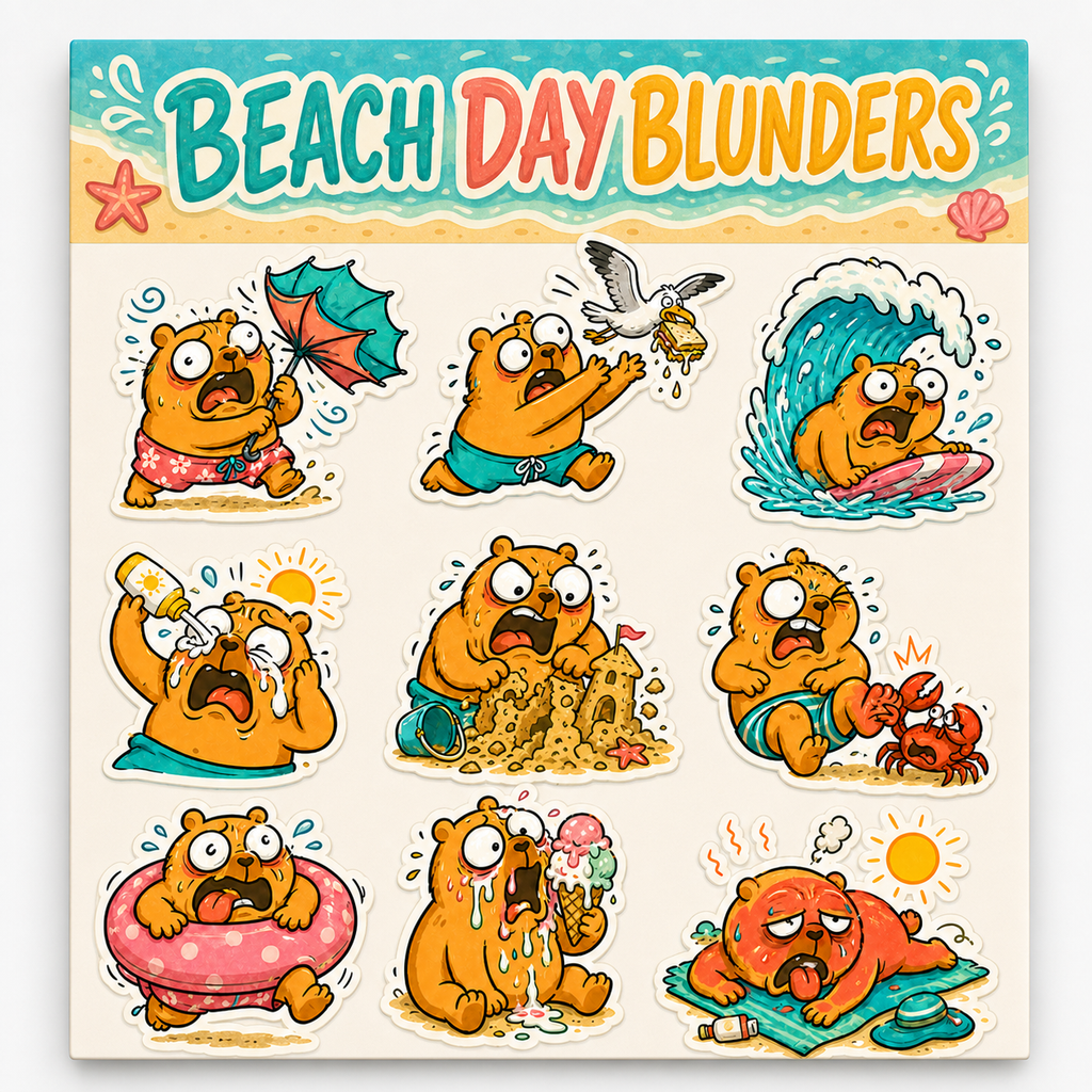 Beach Day Blunders - image 2