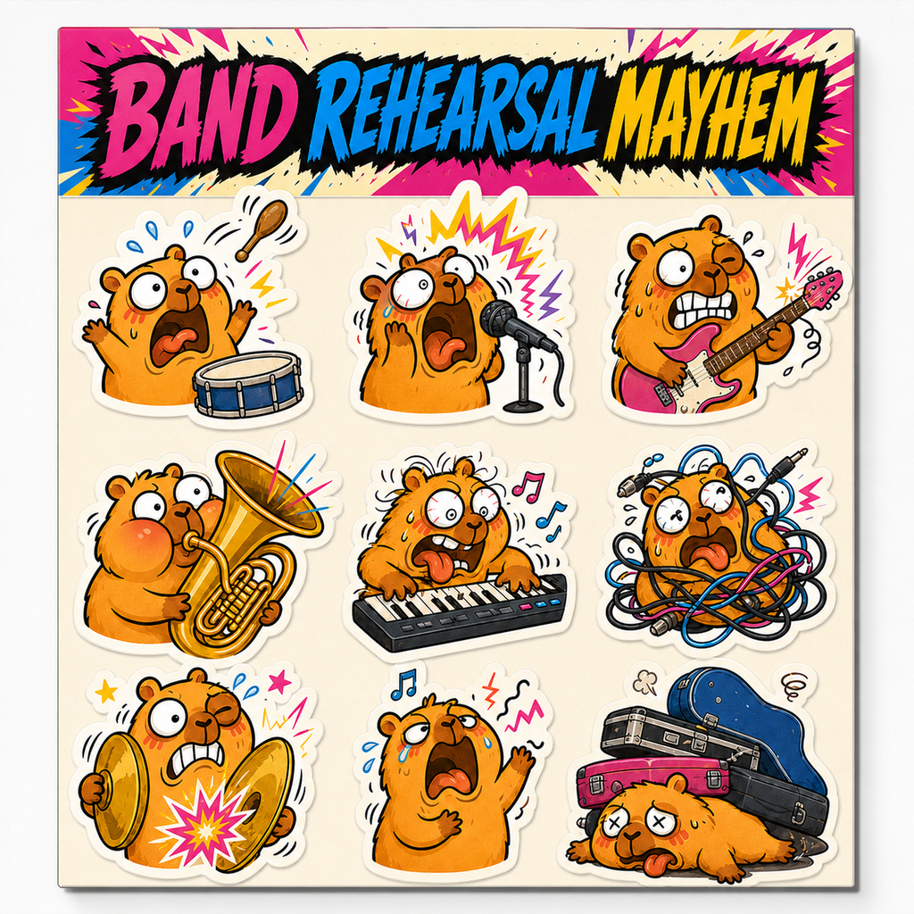 Band Rehearsal Mayhem - image 2