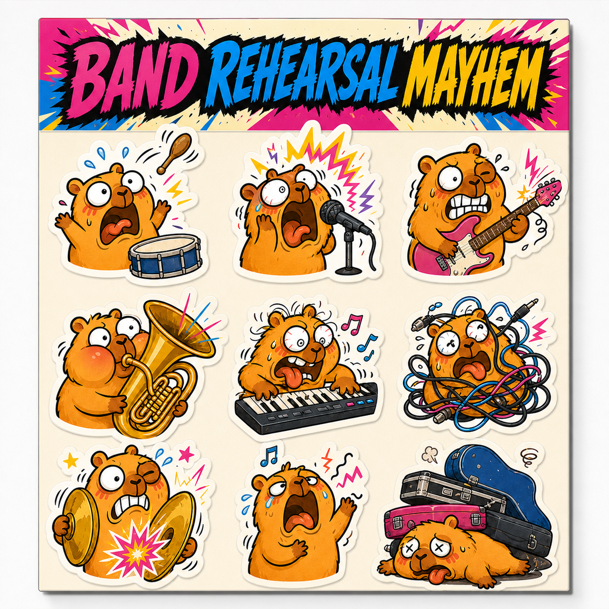 Band Rehearsal Mayhem - image 2