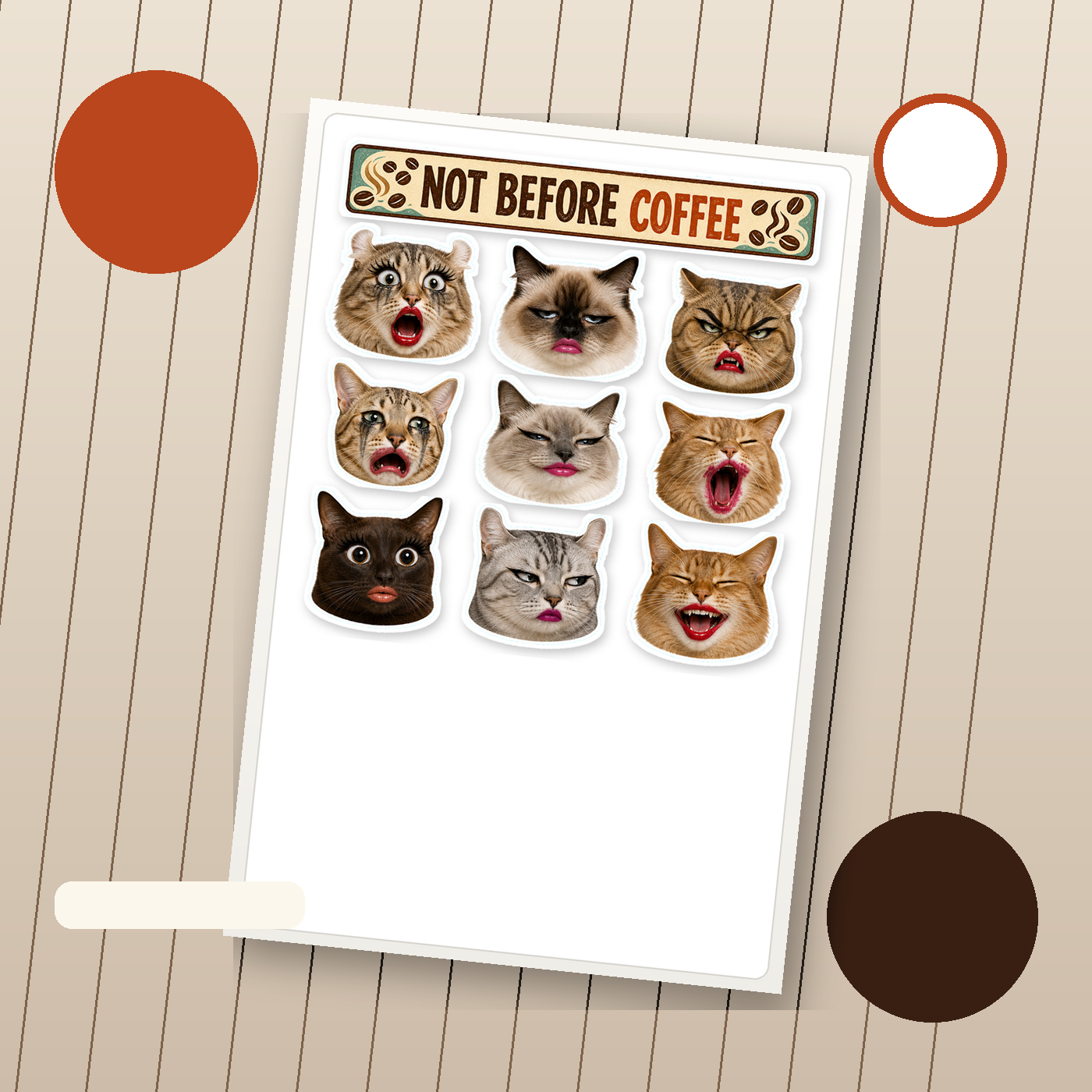 Exaggerated Cat Faces - image 3