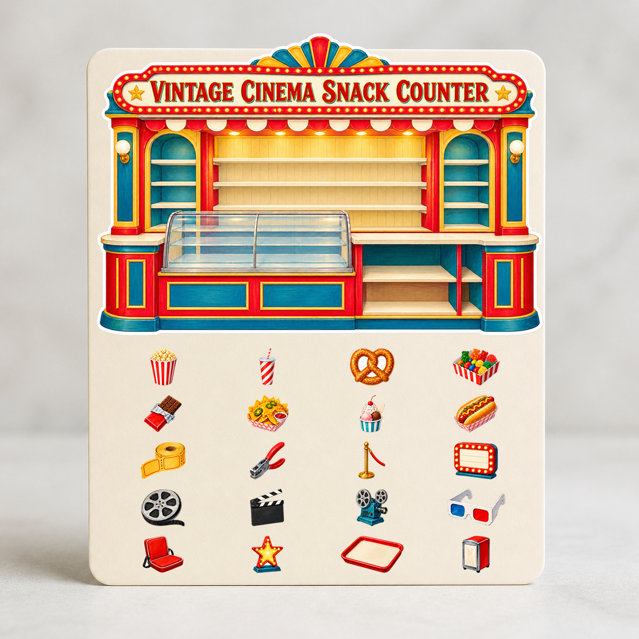 Vintage Cinema Snack Counter - image 3