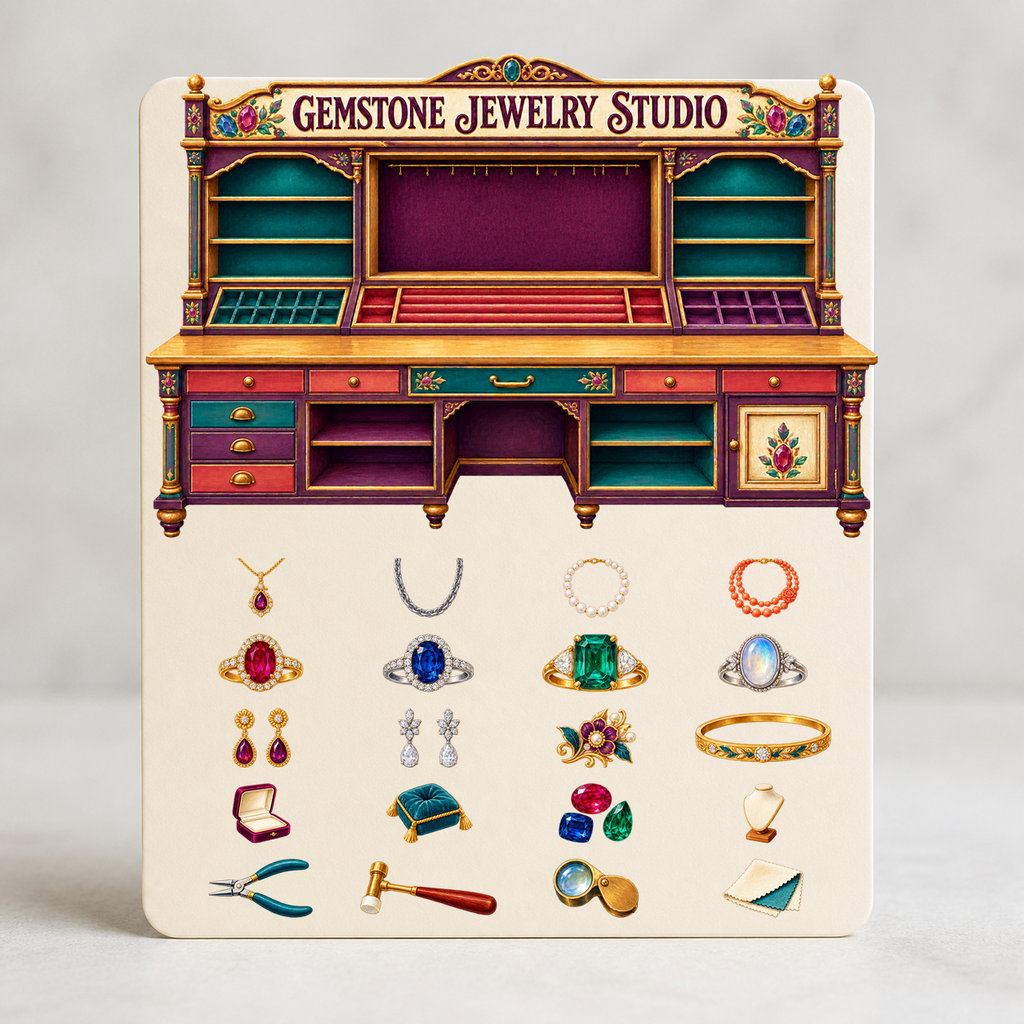 Gemstone Jewelry Design Bench - image 3