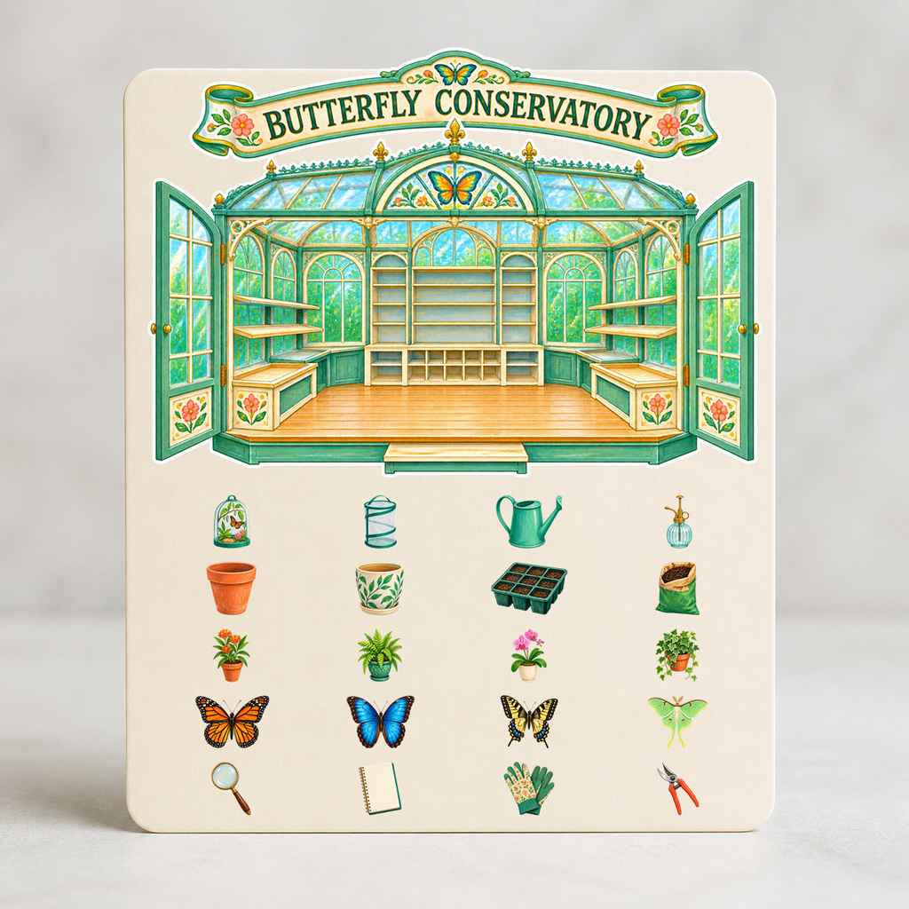 Butterfly Conservatory Cabinet - image 3