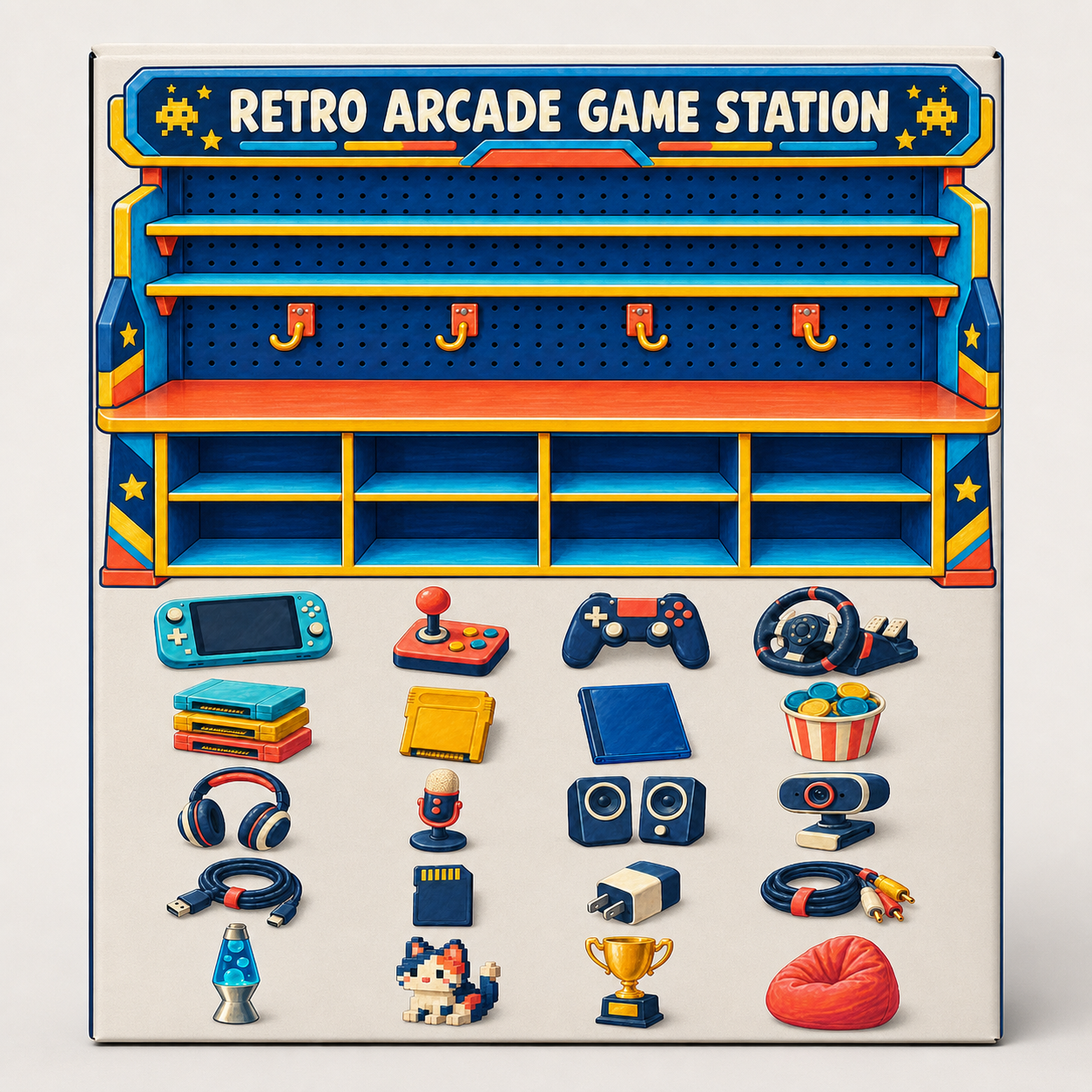 Retro Arcade Game Station - image 3