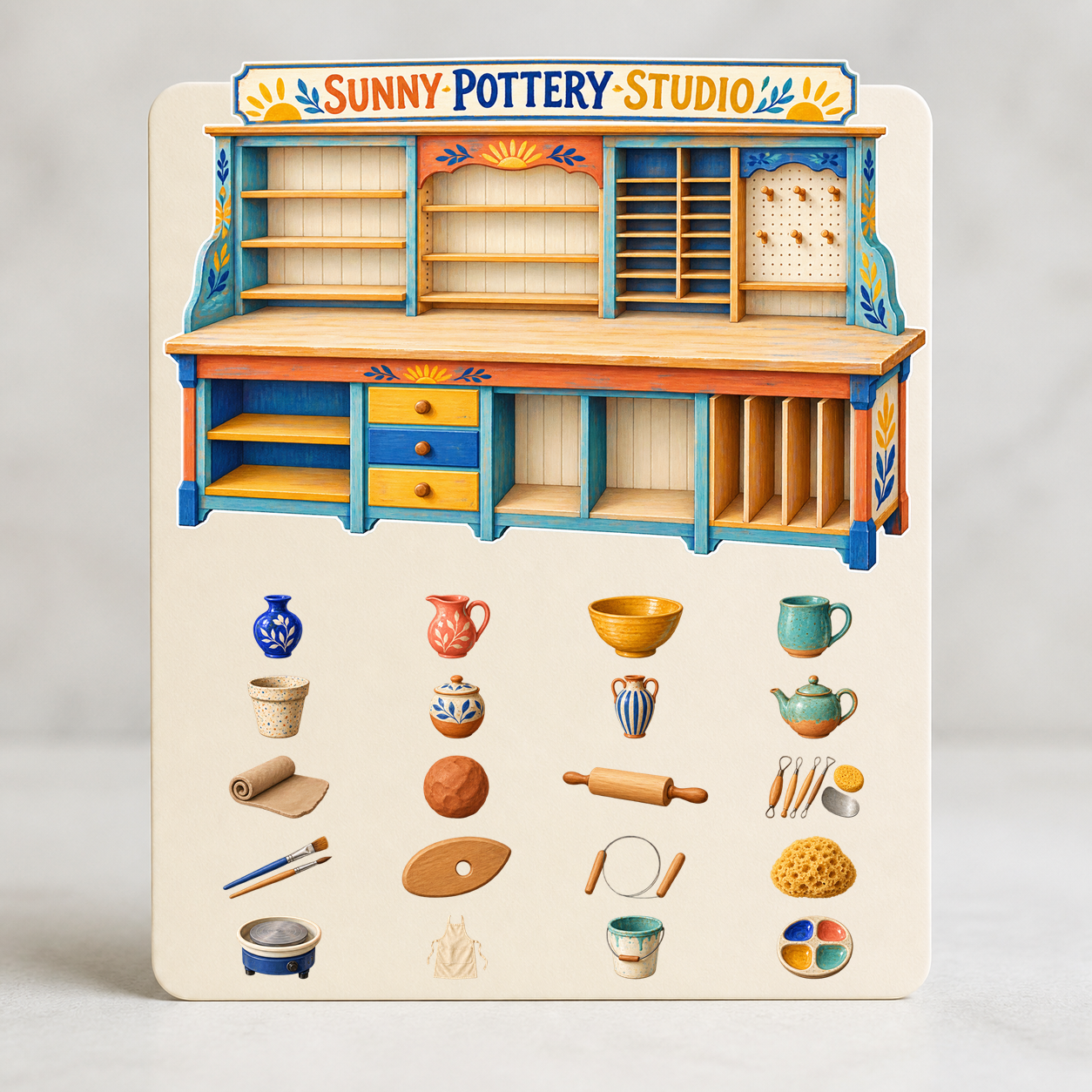 Pottery Studio Display - image 3