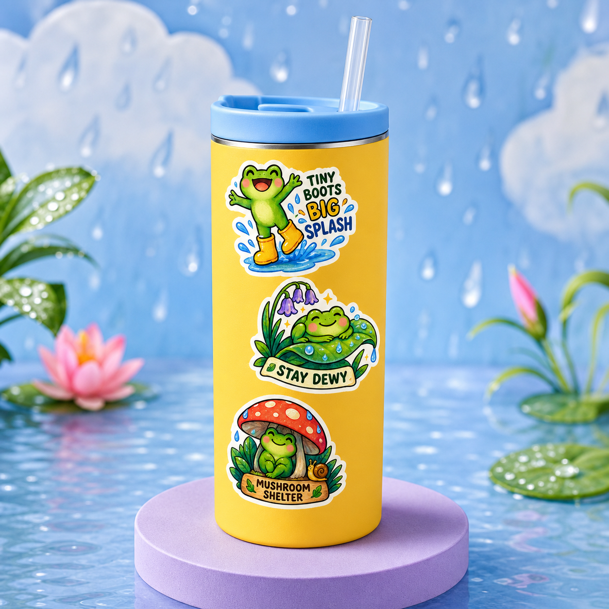 Rainy Day Frogs - image 4