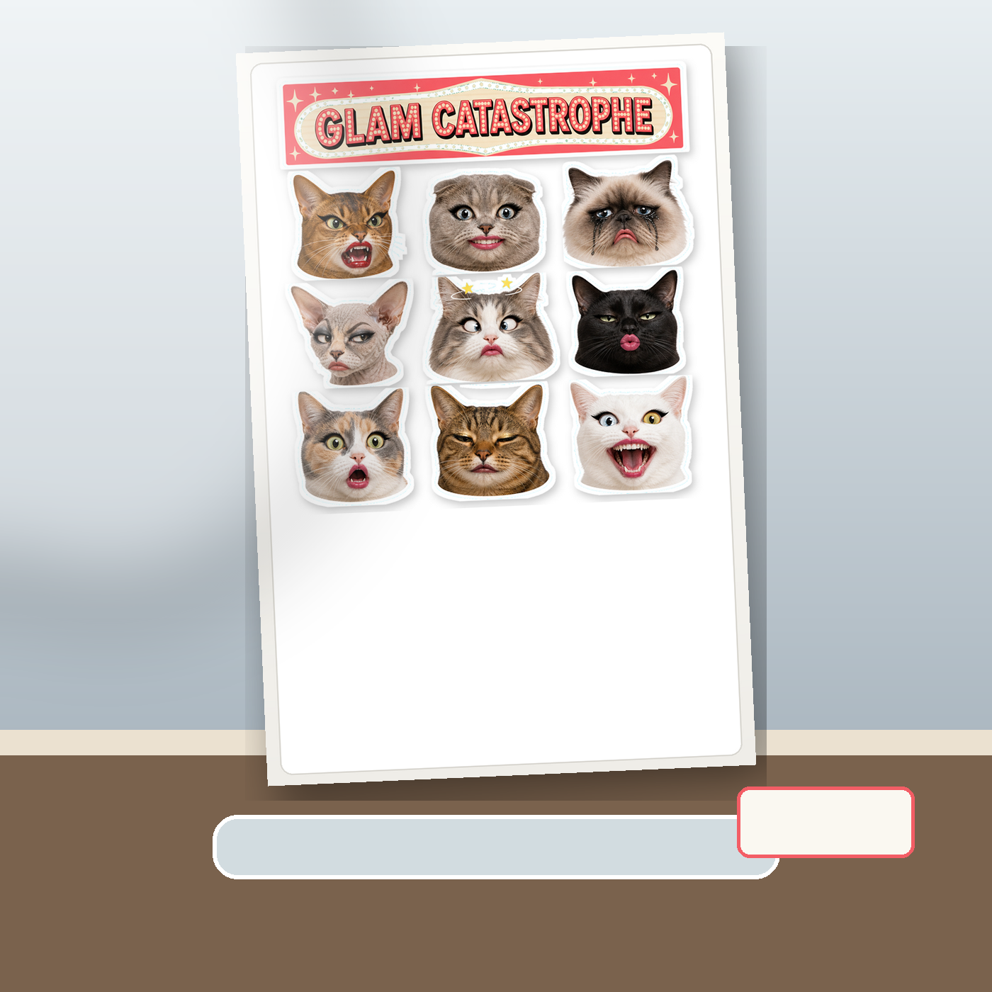 Exaggerated Cat Faces - image 4