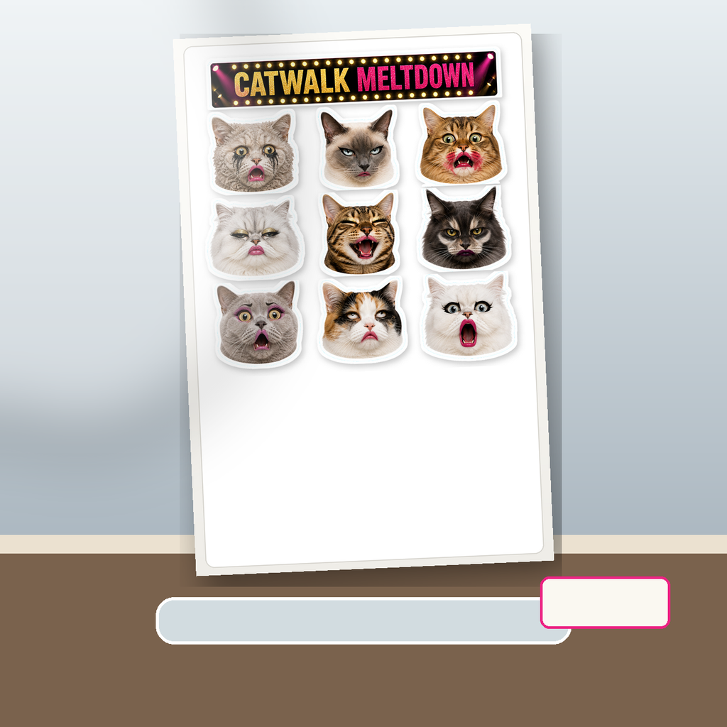 Exaggerated Cat Faces - image 4