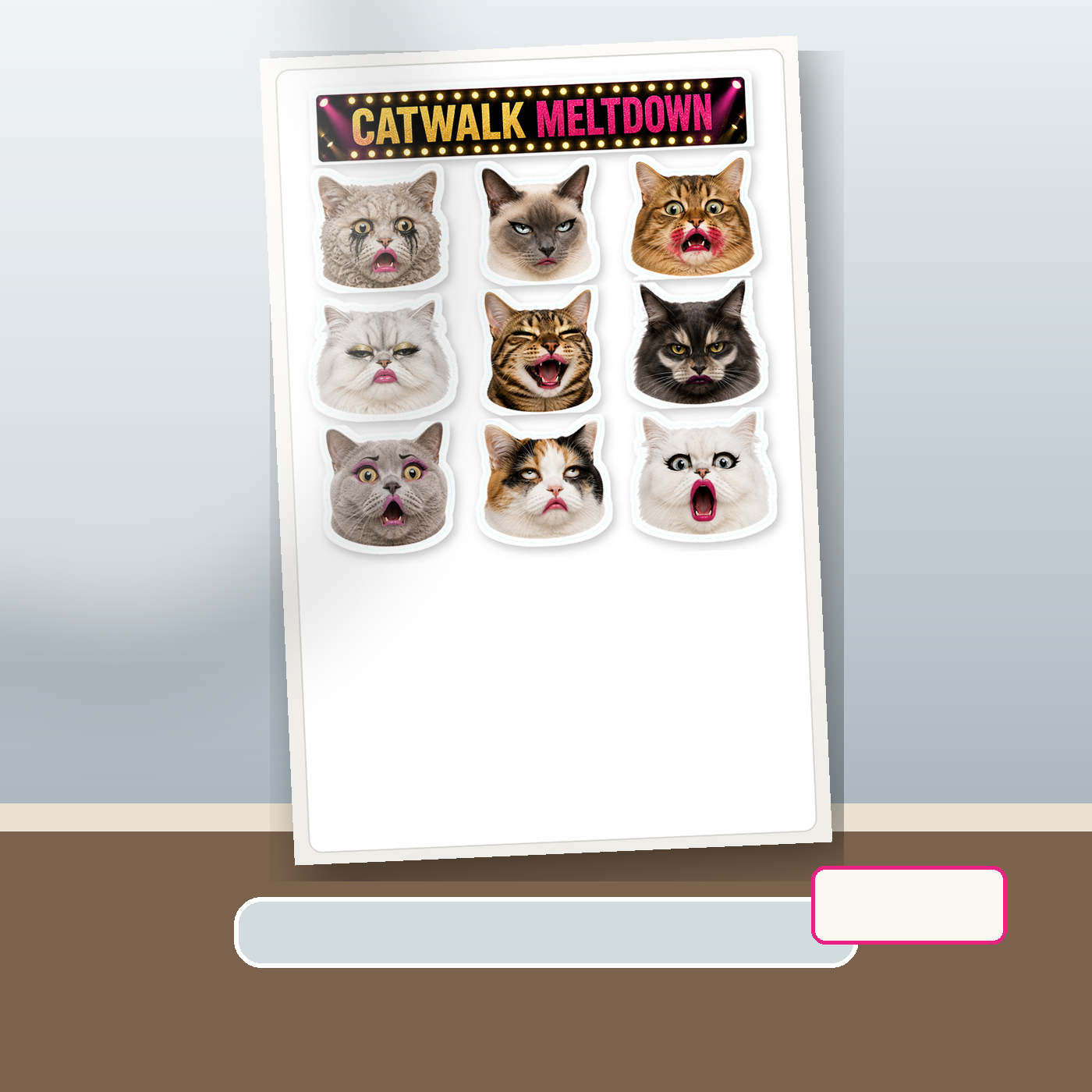 Exaggerated Cat Faces - image 4