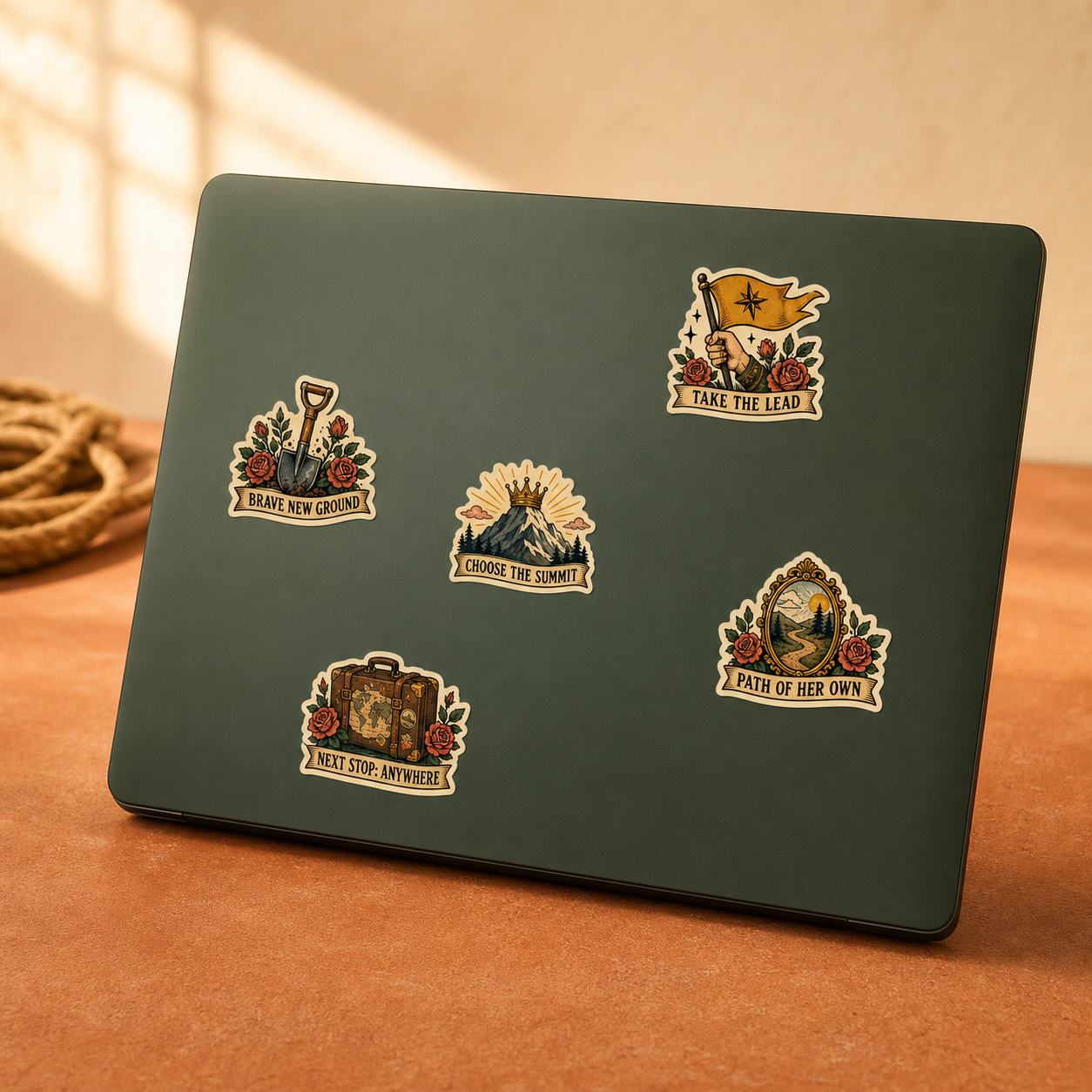Trailblazer Spirit Space Panda Sticker Pack
