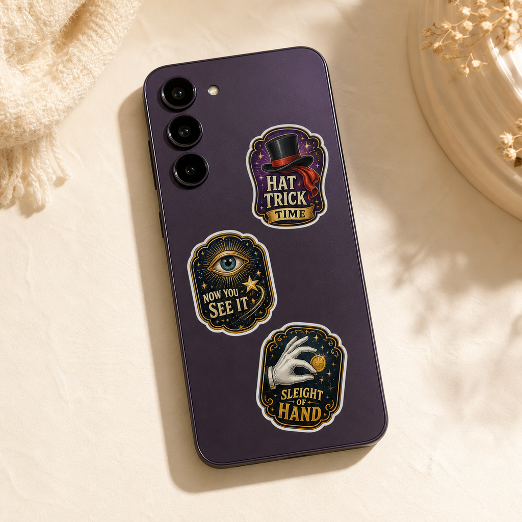 Magic Show Club Stickers Pack