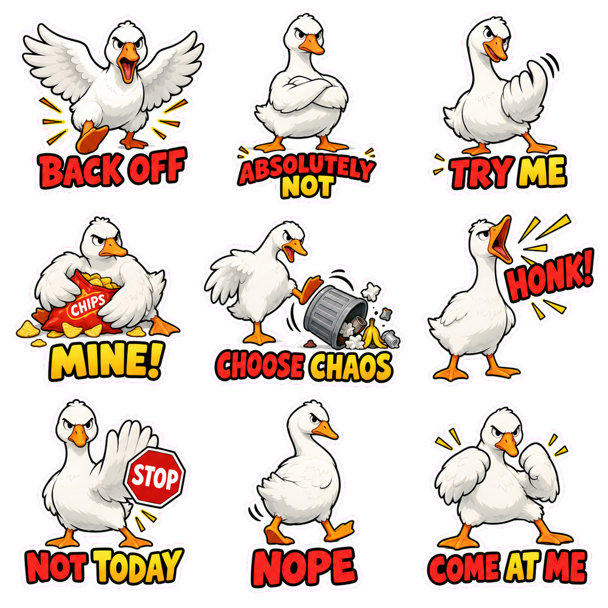 Angry Goose