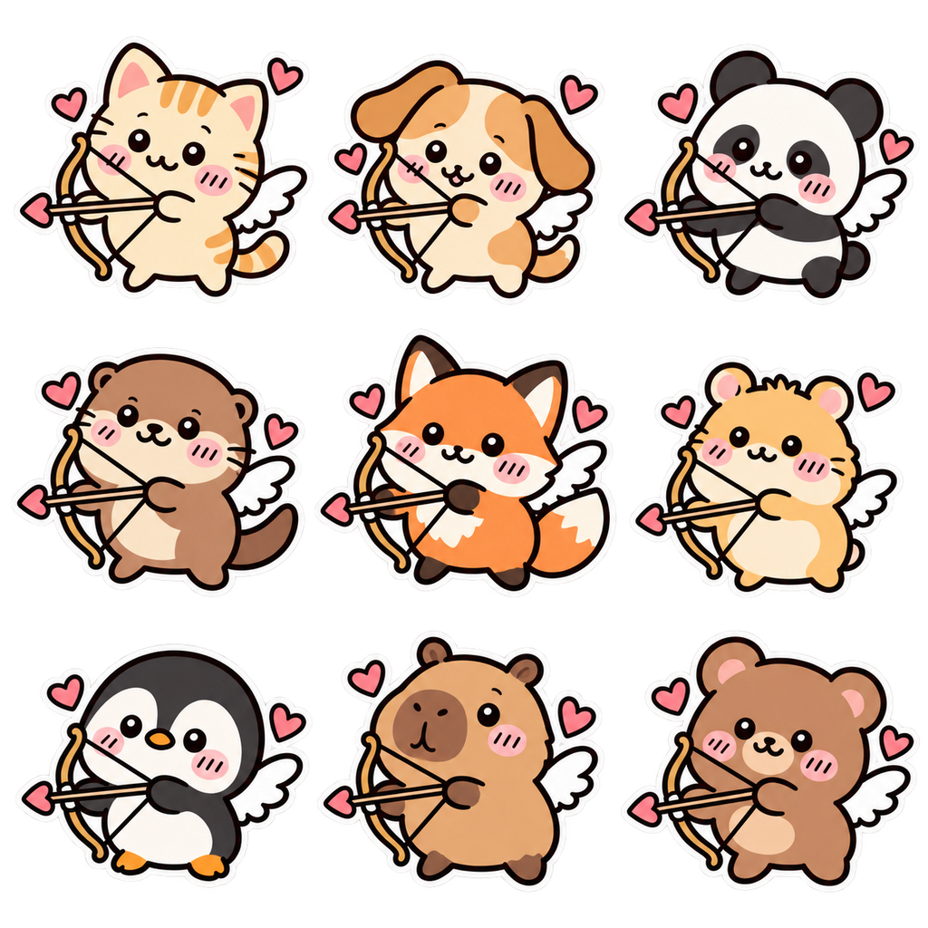 Animals Cupid