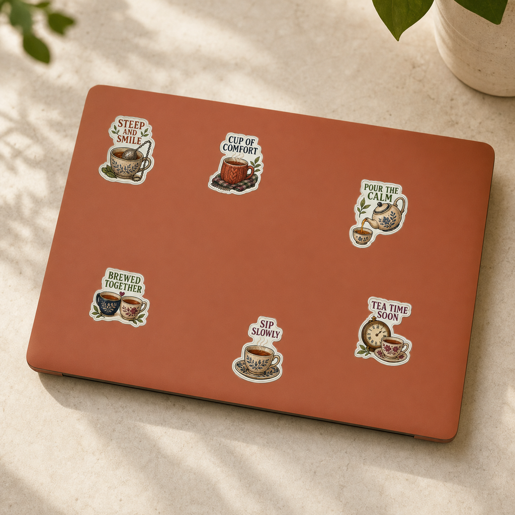 Tea House Tales Sticker Pack