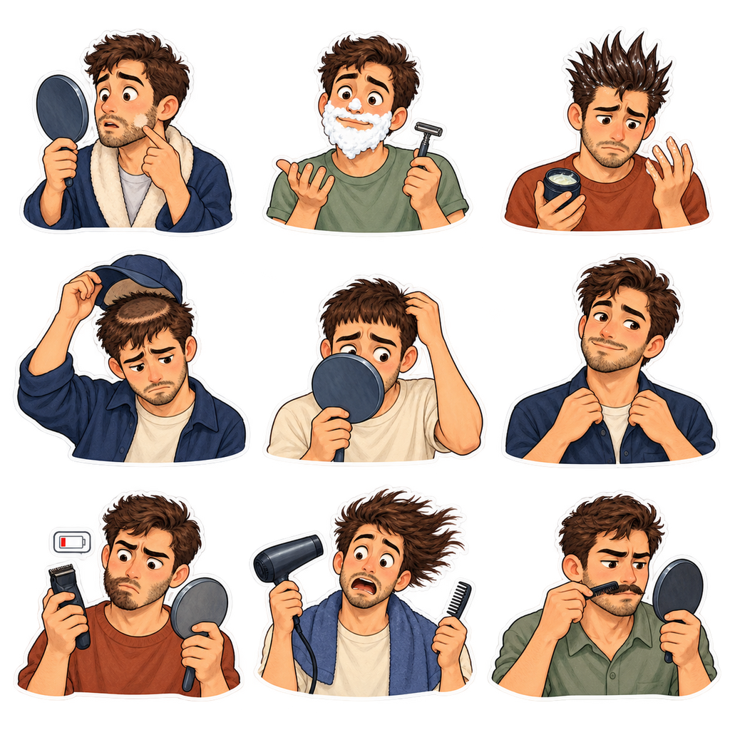 Beard & Hair Chaos