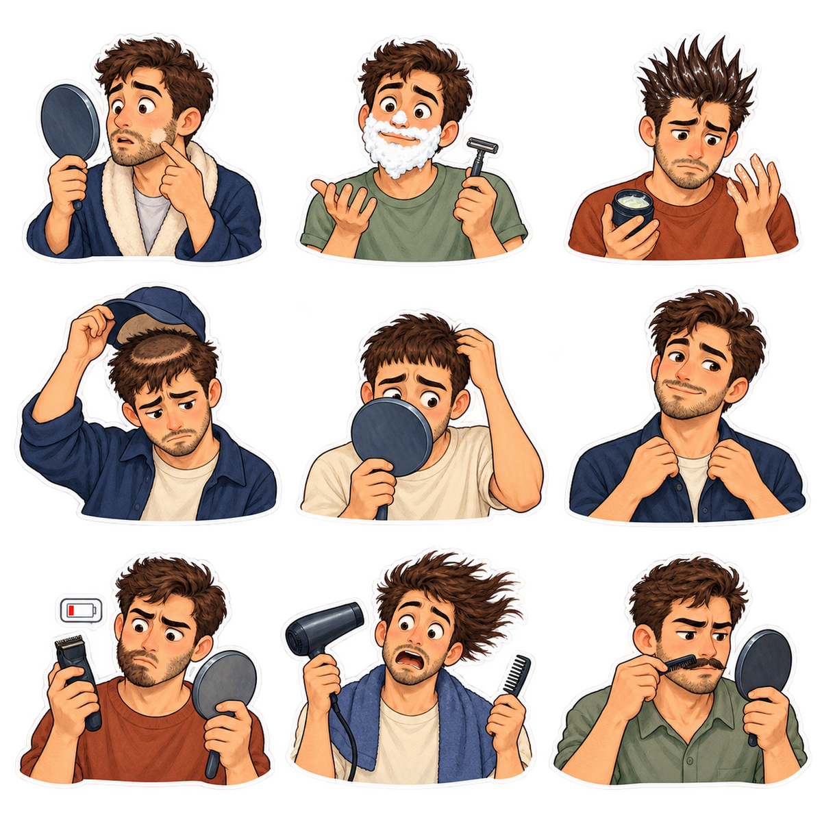 Beard & Hair Chaos