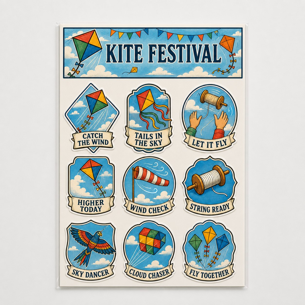 Kite Festival Sticker Pack