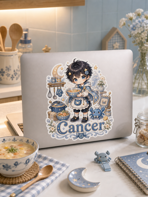 Cancer Boy Sticker