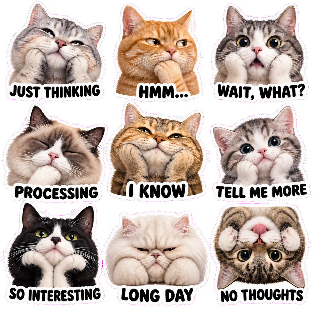 Thinking Cat