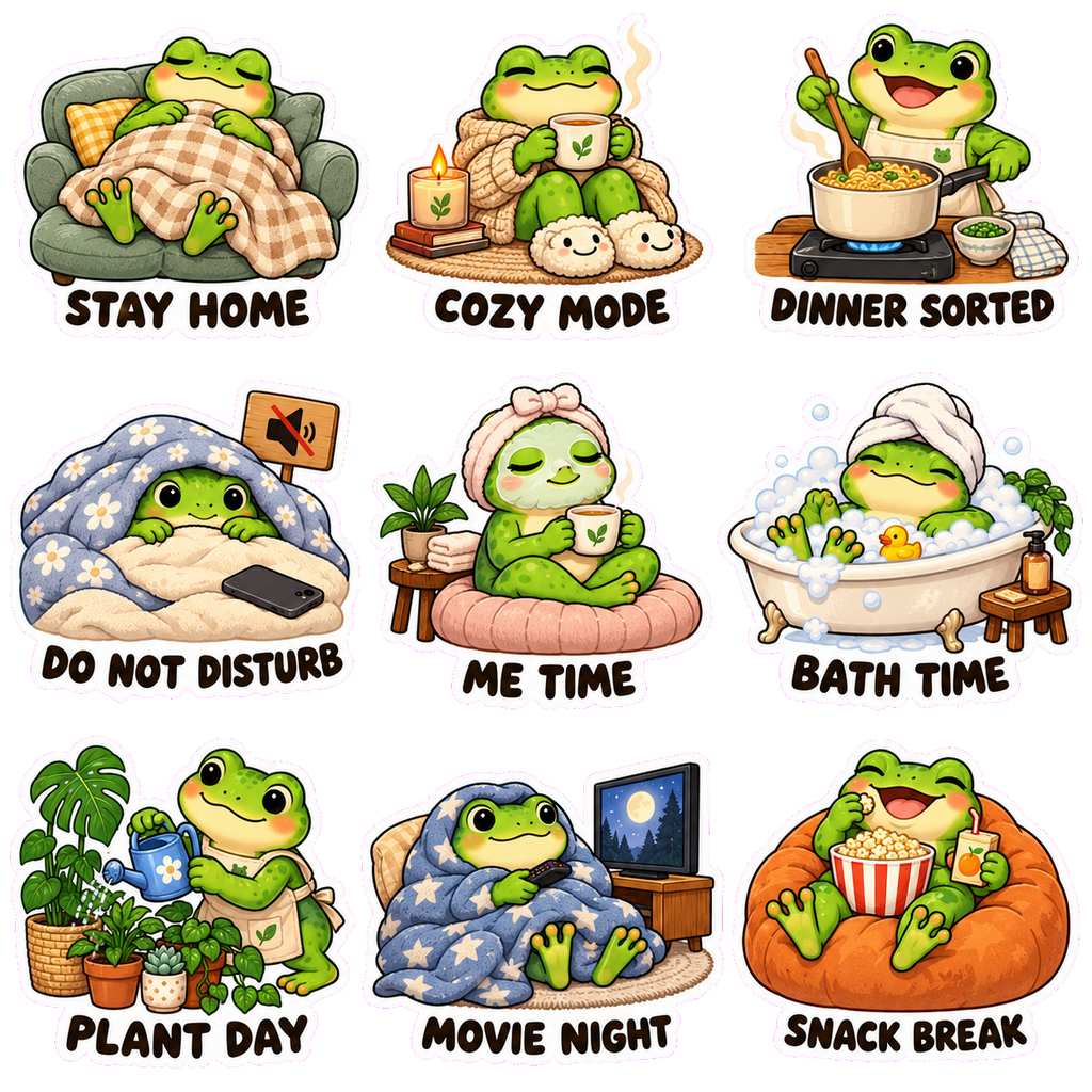 Cozy Frog Life