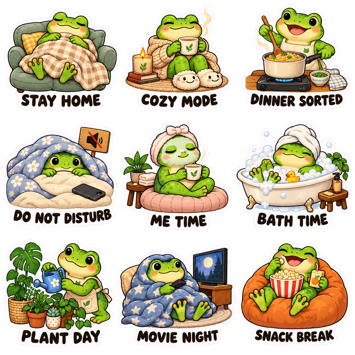 Cozy Frog Life